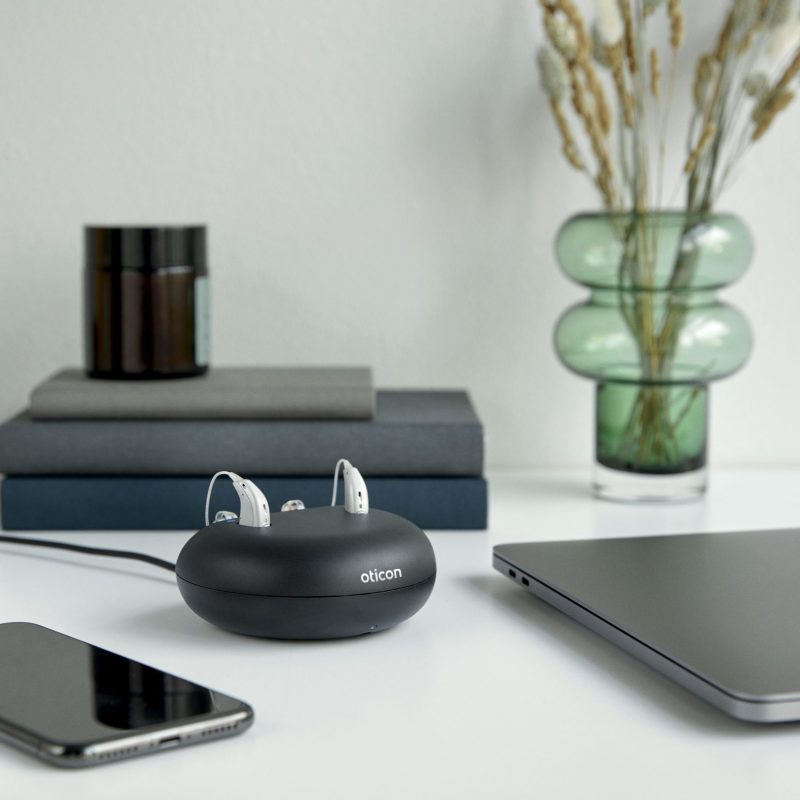 Oticon rechargeable hearing aids